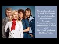 Take A Chance On Me - ABBA - (Lyrics)