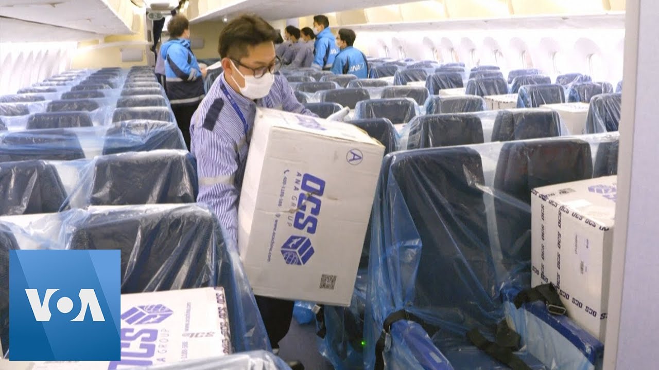 Japan Commercial Plane Delivers Medical Equipment YouTube