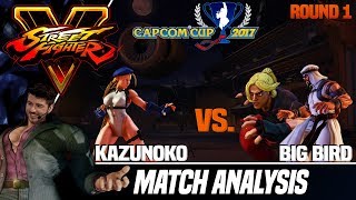 SFV Match Analysis: Capcom Cup 2017 - Kazunoko vs. Big Bird
