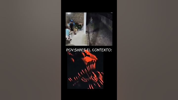 Pov:Sabes el contexto: