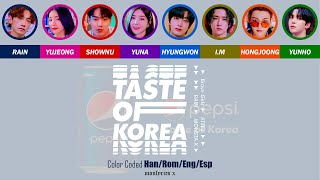 RAIN, MONSTA X, Brave Girls, ATEEZ - Summer Taste (Color Coded Han/Rom/Eng/Esp Lyrics)