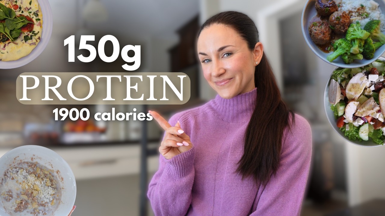 План питания с 150 г белка, которому я доверяю как занятая мама четверых детей | Что я ем в течен...