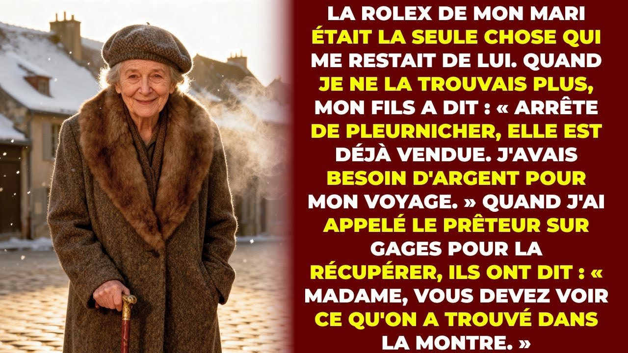 Ils Ont Vendu La Rolex De Mon Défunt Mari Pour Des Vacances — Mais Le Prêteur A Tout Exposé !...