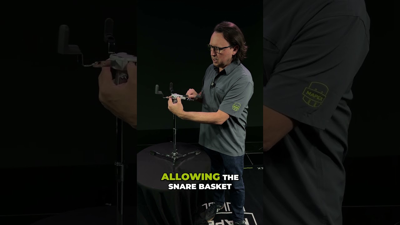 A closer look at the StreetLite Hardware Snare Stand 🥁#mapexdrums #mapex #mapexstreetlite