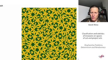 Barak Weiss:  Classification and statistics of cut-and-project sets