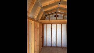 8x16 Lofted Barn Portable Storage Shed