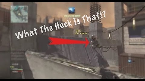MW3 Funny Kill And Epic 360 Throwing Knife