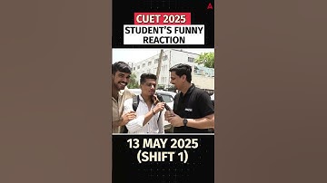 Students Funny Reaction 😅 | CUET EXAM Analysis #cuetug2025 #trendingshorts #viralshort #shorts