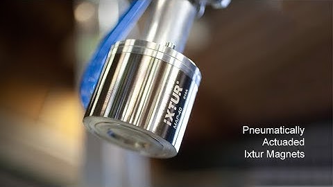 Robot Gripper - Ixtur Pneumatic Magnets