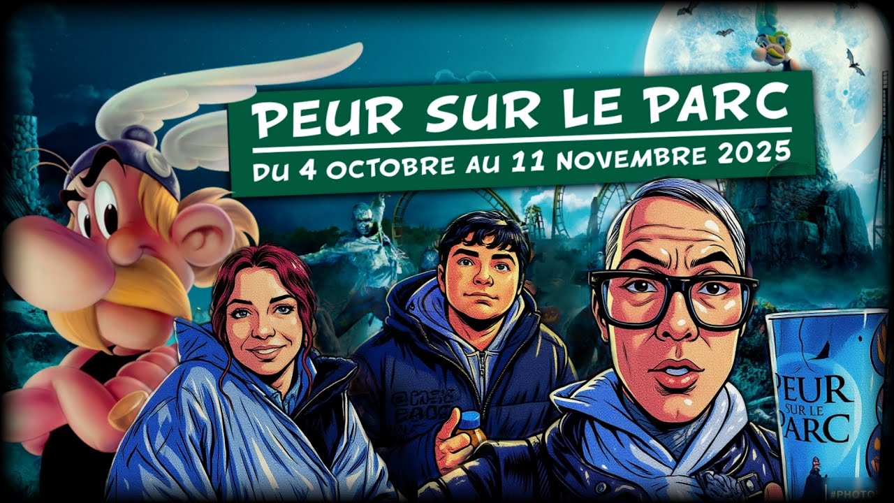 Halloween 🎃 hallucinant au Parc Astérix 😱 Maisons hantées, Sirius, défilé, Buffet de l'horreur ✨✨✨