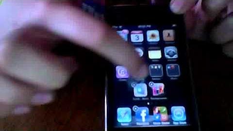 How to: create folders on ipod touch