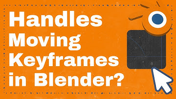 Why Do Handles Move My Keyframes in Blender’s Graph Editor?