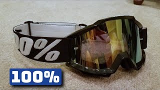 How To Change 100% Goggle Lens