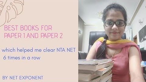 BEST BOOKS FOR PAPER 1 AND 2 WHICH HELPED ME CLEAR NTA-NET 6 TIMES IN A ROW