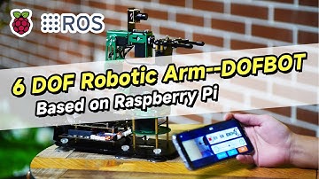 Yahboom DOFBOT AI Vision Robotic Arm with ROS Python programming for Jetson NANO 4GB(B01/SUB)