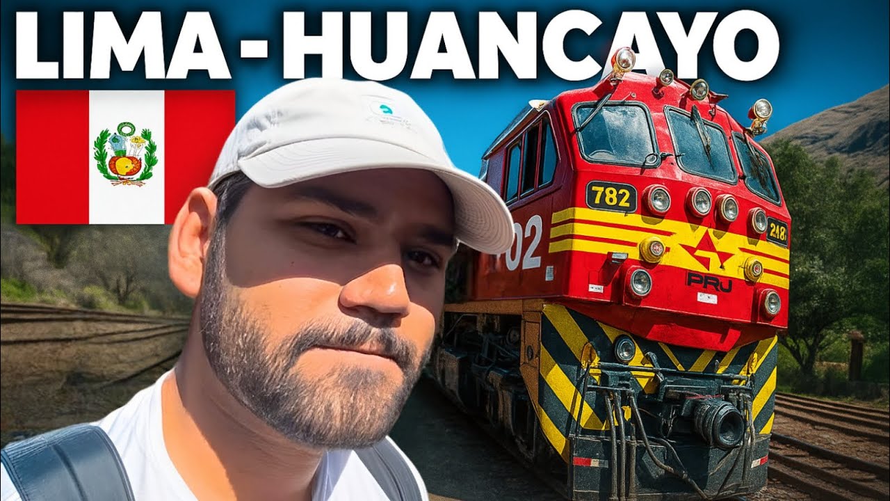 ASÍ ES VIAJAR EN EL 2DO TREN MÁS ALTO DEL MUNDO 🇵🇪 | LIMA - HUANCAYO 