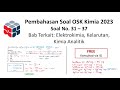 Dari voltase bisa tau pH? Pembahasan Soal OSK 2023 - Part 7: Elektrokimia, Kelarutan, Kimia Analitik