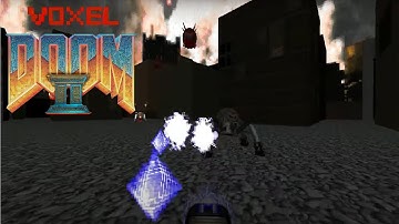 Voxel Doom II - Map 13 - Downtown
