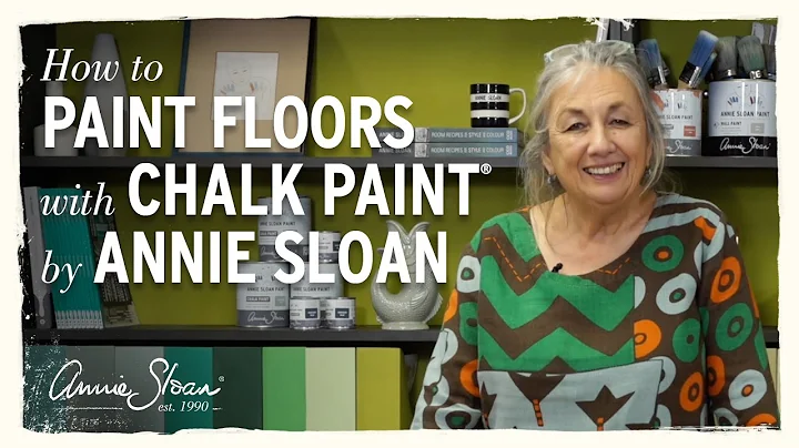 How to paint floors with Chalk Paint by Annie Sloan