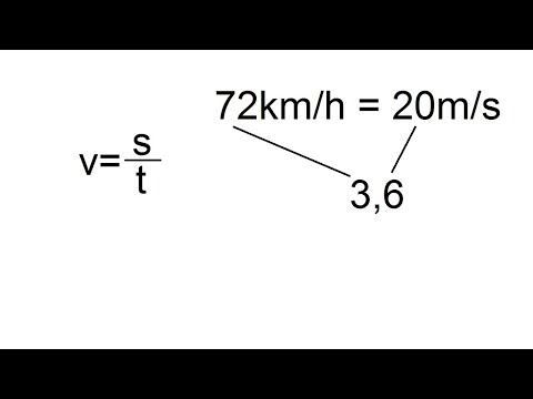 Enakomerno premočrtno gibanje - formule, vaje