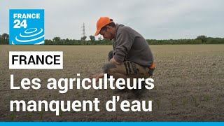 En France, les agriculteurs sont inquiets face au manque d'eau • FRANCE 24