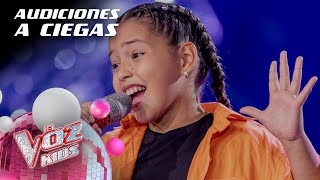 Video thumbnail of "Tamara Agudelo canta ‘Cuan Lejos Voy’ - Audiciones a ciegas | La Voz Kids Colombia 2024"