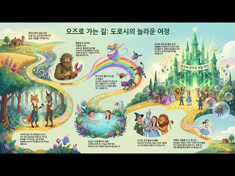 📚『오즈로 가는 길』노란 벽돌길 너머에는 무엇이 숨겨져 있을까? | 당신이 몰랐던 5가지 기묘한 진실