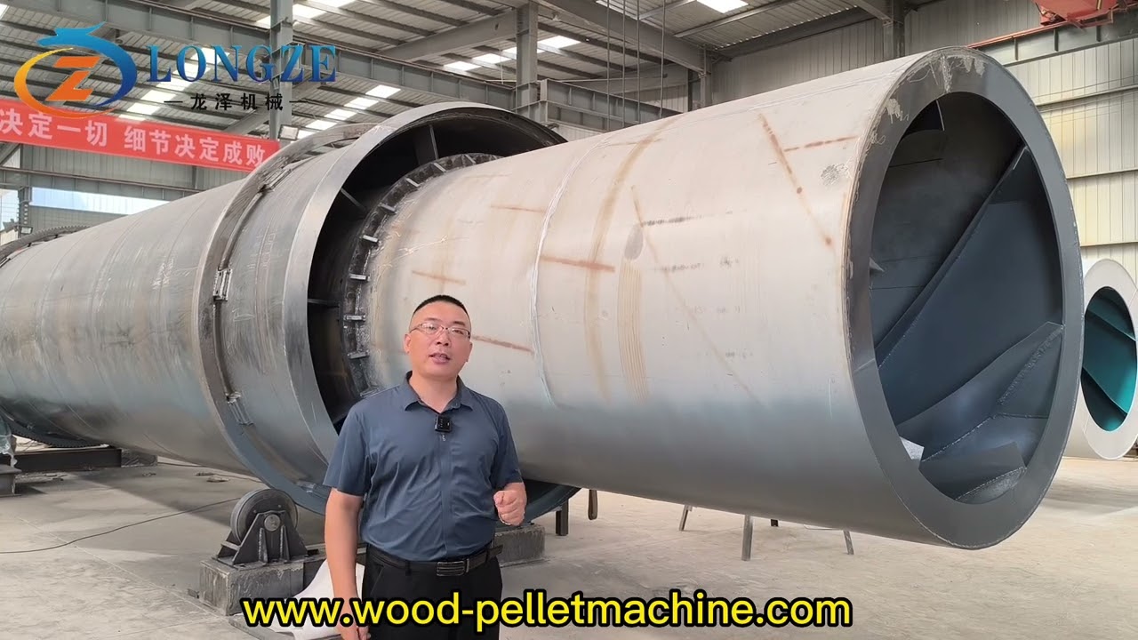 Longze double drum dryer shipped to Argentina