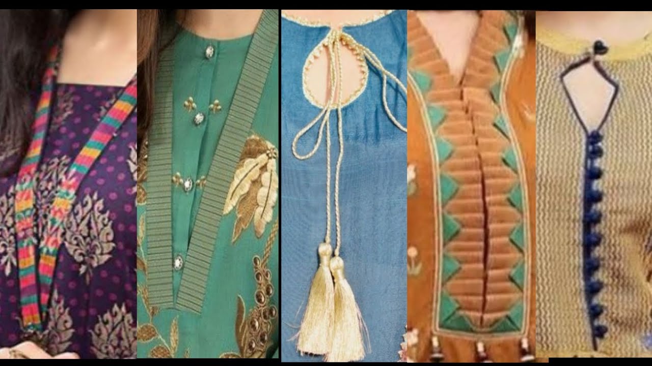 STYLISH AND TRENDY NECKLINE DESIGN || COMFORTABLE CREATIVE NECKLINE ...