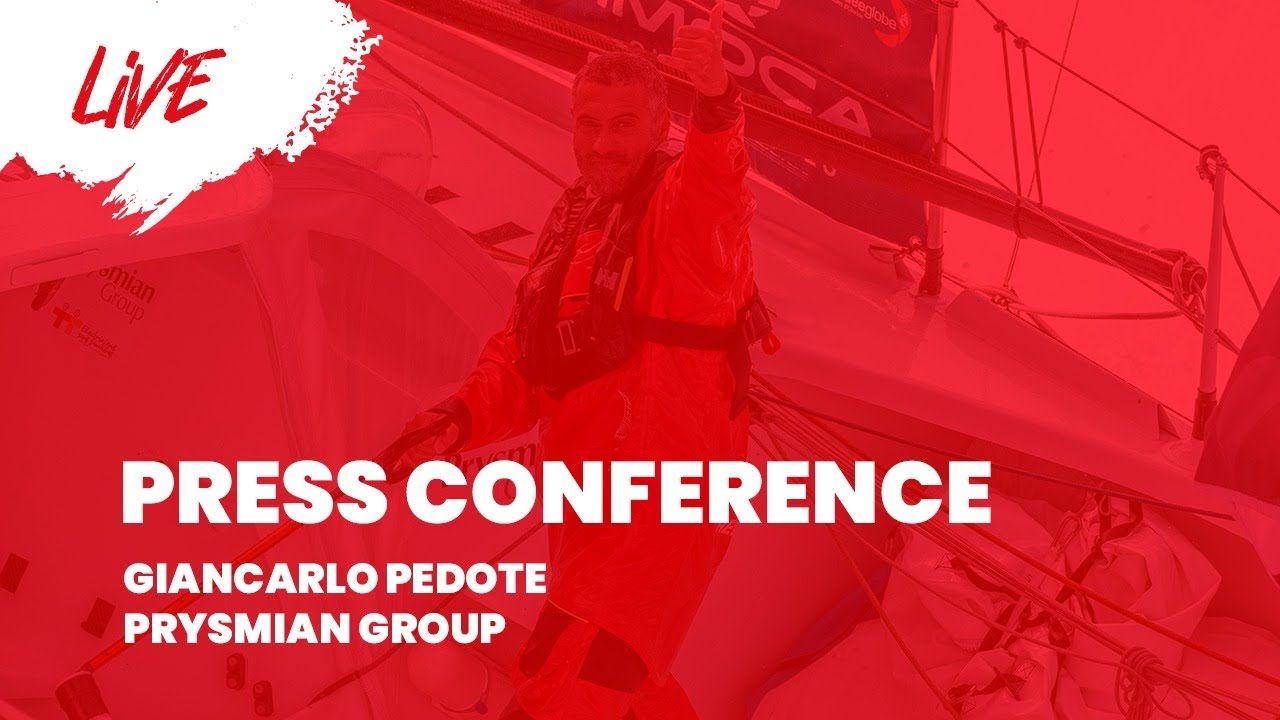 Press Conference Finish Giancarlo Pedote