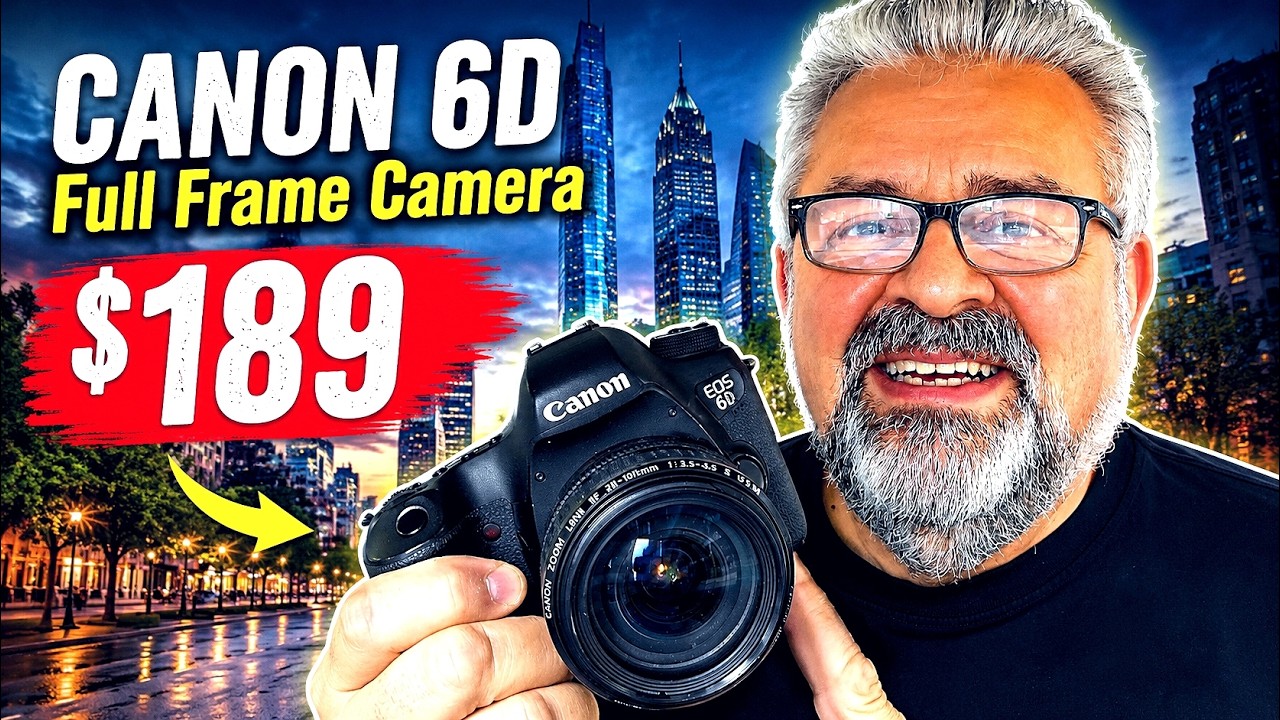 CANON 6D Camera Review FULL FRAME Photography Class 632 - YouTube