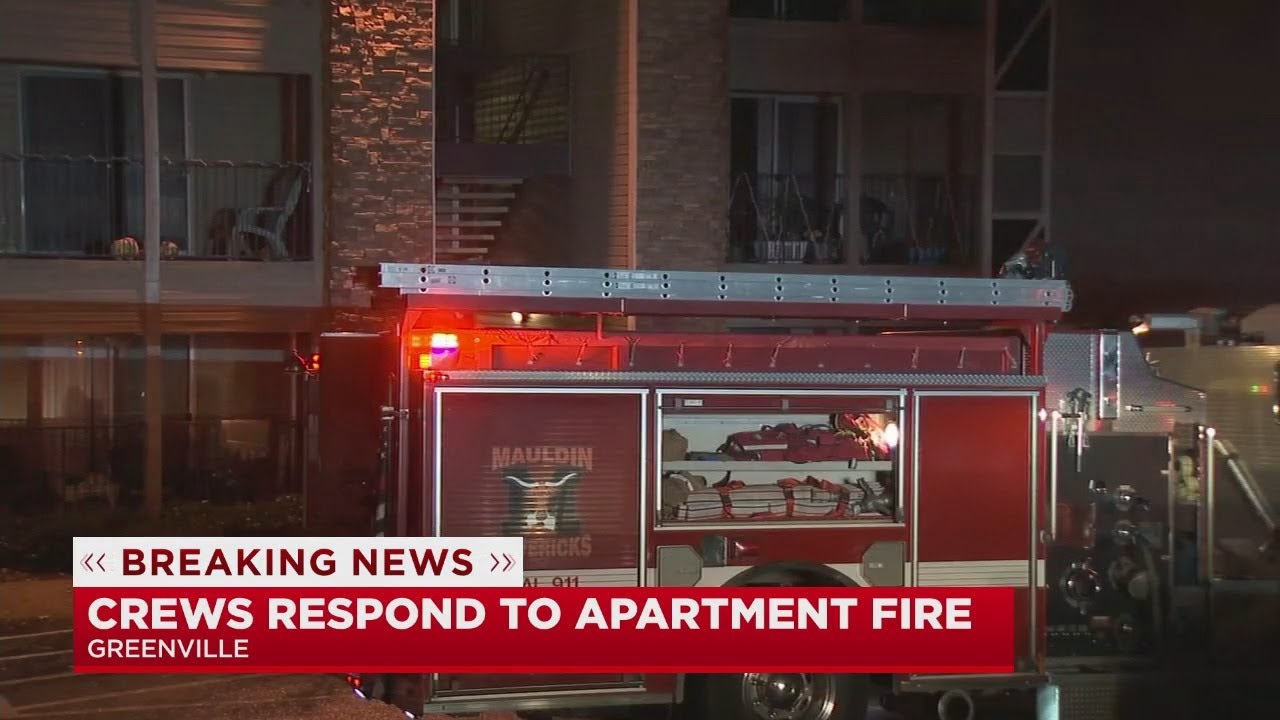 Crews respond to fire at Upstate apartment complex - YouTube