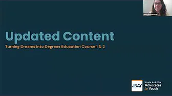 Webinar: Turning Dreams into Degrees - 2024 Updates