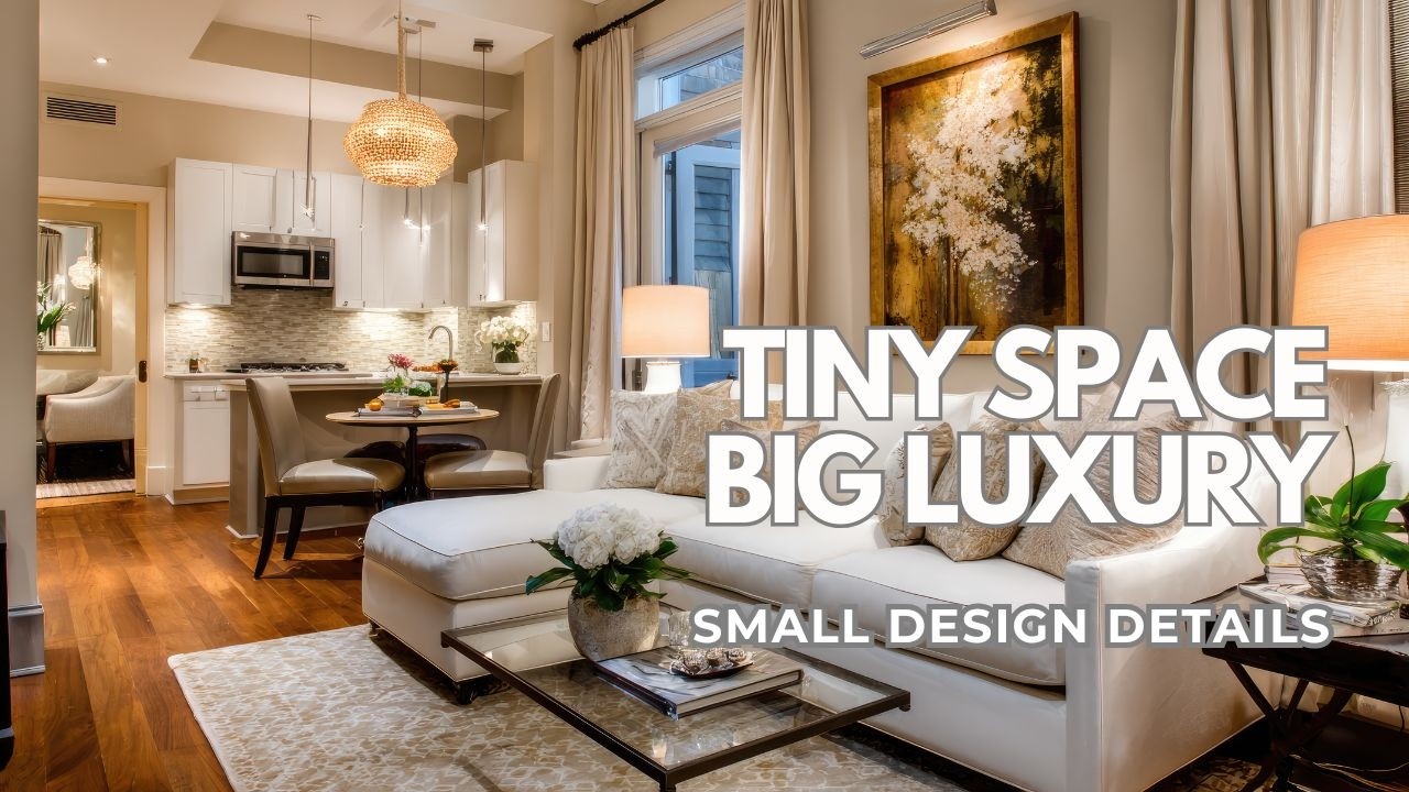 Tiny Space, Big Luxury: Small Design Details That Make a Stunning Impact