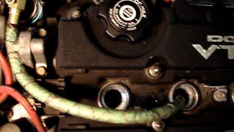 JDM B16A III Compression test videos