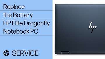 Replace the Battery | HP Elite Dragonfly Notebook PC | HP