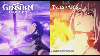 What's With The BooBa Sword Trend!? | Genshin Impact/Tales of Arise