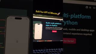 Build Your First App in 5 Minutes 🚀 (Flet Tutorial)