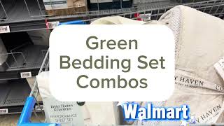Walmart Bed Comforter Sets: 6 Ways to Style One Green Chenille Comforter