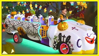 Wheels on the Bus Halloween song | Halloween Collection - Children's Halloween Songs + More Rhymes by KidsPedia - Kids Songs & DIY Tutorials 186,989 views 4 years ago 34 minutes