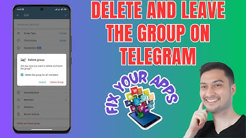 How to Delete and Leave the Group on Telegram