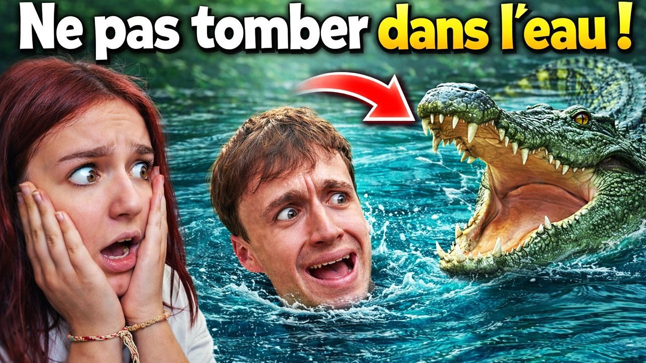 NE PAS TOMBER DANS L'EAU ! - PINK LILY