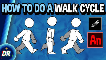 How to Animate a Basic Walk Cycle 🚶
