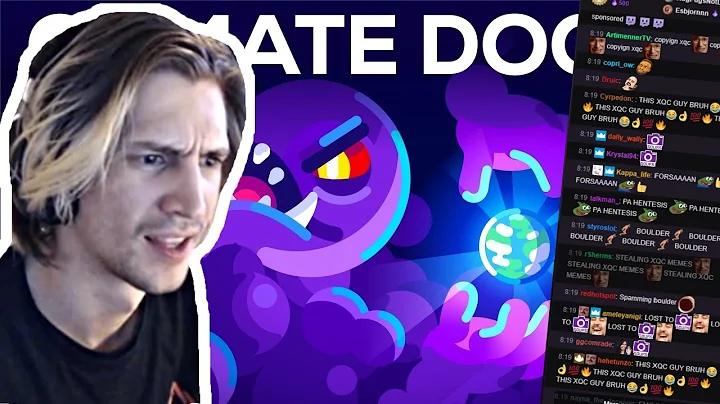 xQc Reacts To Is It Too Late To Stop Climate Change? w/Chat