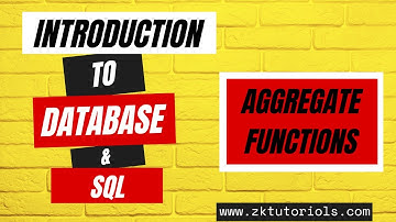 9 Aggregate Functions | SQL For Beginners