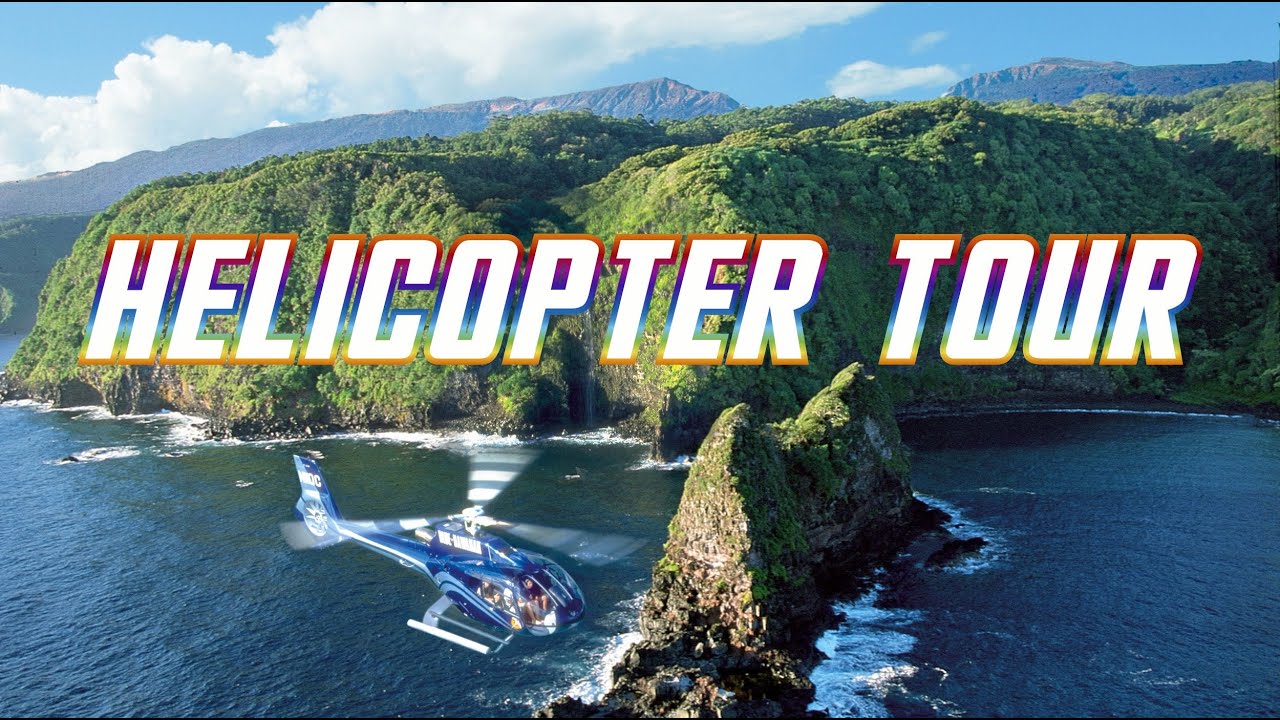 MAUI Helicopter Tour - NO DOORS! 😱 WIDE OPEN!