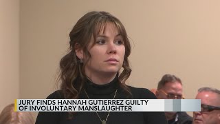 Jury finds Hannah Gutierrez guilty of involuntary manslaughter for 'Rust' movie set shooting