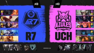 Rainbow7 (R7) vs Azules Esports (UCH) Resumen | LLA Closing 2020 W1D1