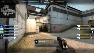 CS GO - SNEAKY QUAD KILL | PISTOL ROUND | CACHE |