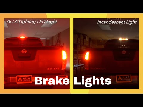 Change | Replace Nissan Frontier Brake Tail Lights | LED Bulb Install